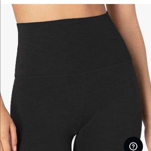 Beyond Yoga Heather Ribbed midi legging